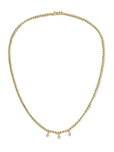 Jennifer Meyer 18-karat Gold Diamond Necklace | Thumbnail 1