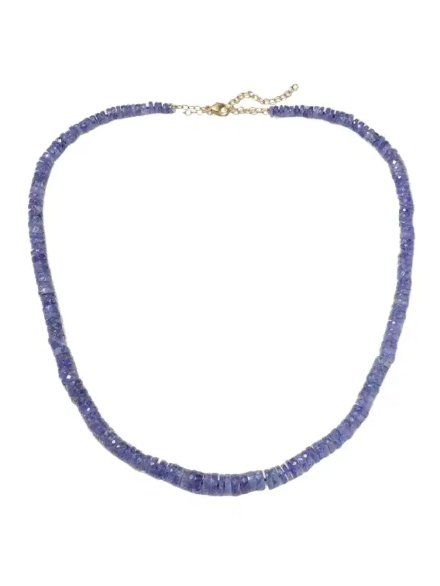 Gold Tanzanite Necklace