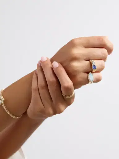 Jacquie Aiche 18-karat Gold, Tanzanite And Diamond Ring | Thumbnail 5 Jacquie Aiche 18-karat Gold, Tanzanite And Diamond Ring | Thumbnail 5