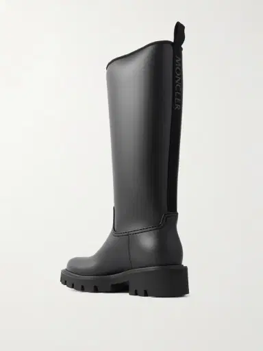 Moncler Kickstream Pvc And Shell Knee Boots | Thumbnail 3 Moncler Kickstream Pvc And Shell Knee Boots | Thumbnail 3