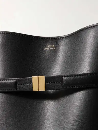 TOTEME Belted Leather Tote | Thumbnail 4 TOTEME Belted Leather Tote | Thumbnail 4