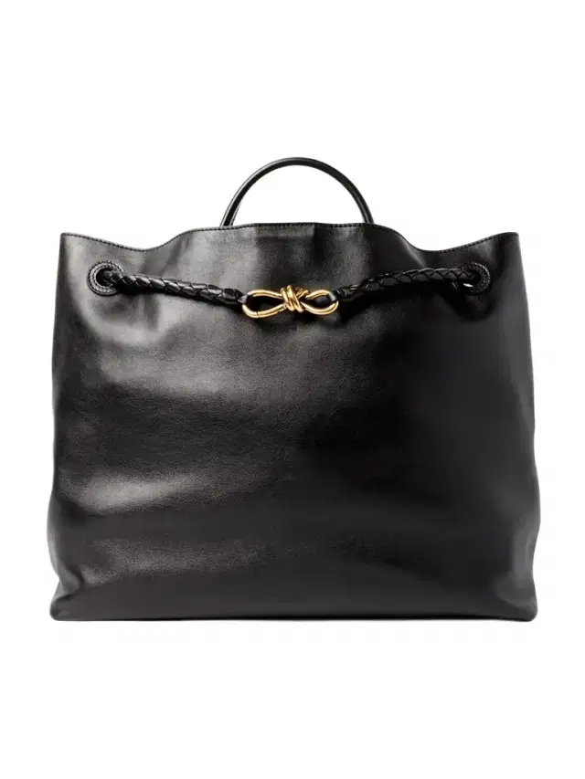 Andiamo Large Intrecciato Leather Tote