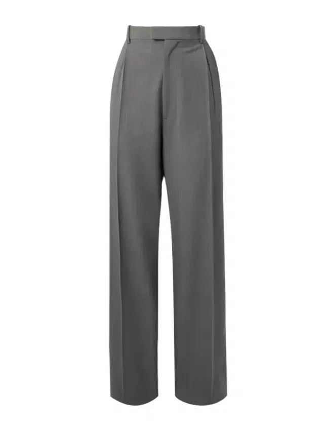 Pleated Wool-blend Straight-leg Pants