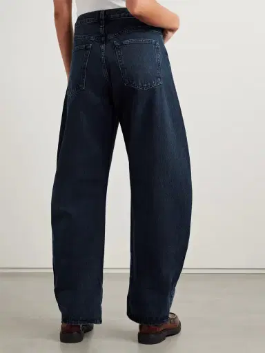 Frame The Bubble High-rise Barrel-leg Jeans | Thumbnail 4
