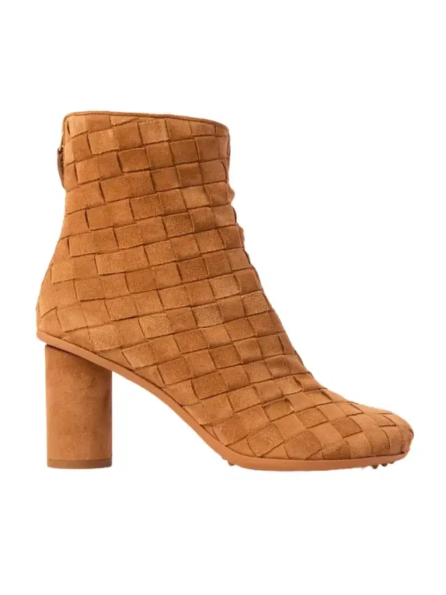 Atomic Intrecciato Suede Ankle Boots