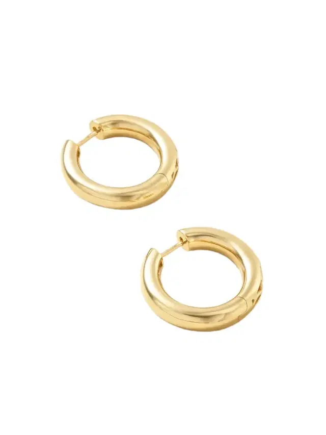 Cosmo 18-karat Gold Hoop Earrings