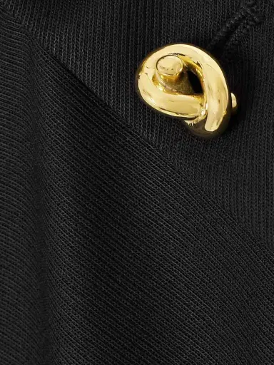 Bottega Veneta Cape-effect Ribbed Wool-blend Dress | Thumbnail 4 Bottega Veneta Cape-effect Ribbed Wool-blend Dress | Thumbnail 4