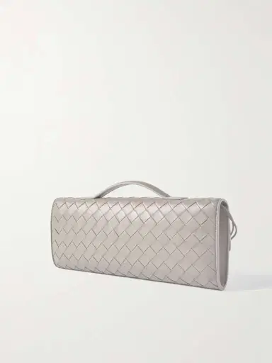Bottega Veneta Long Andiamo Intrecciato Leather Clutch | Thumbnail 3