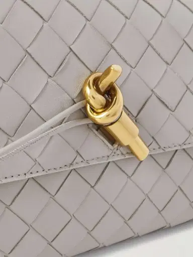 Bottega Veneta Long Andiamo Intrecciato Leather Clutch | Thumbnail 4