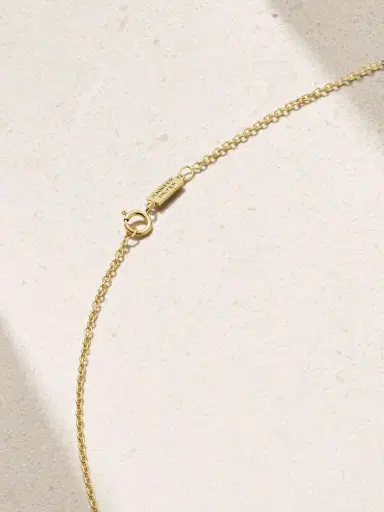 Jennifer Meyer Small 18-karat Gold Diamond Necklace | Thumbnail 3