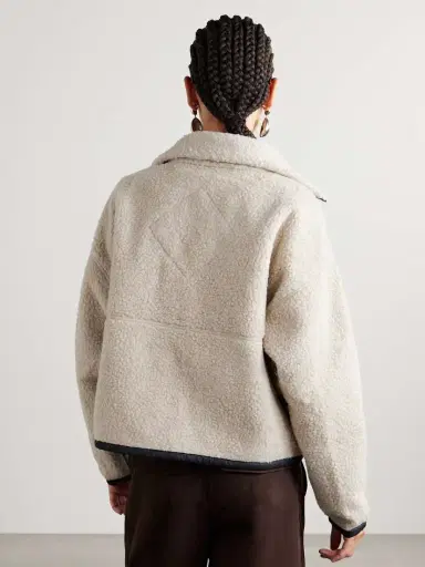 Canada Goose Simcoe Shell-trimmed Wool-blend Fleece Jacket | Thumbnail 3