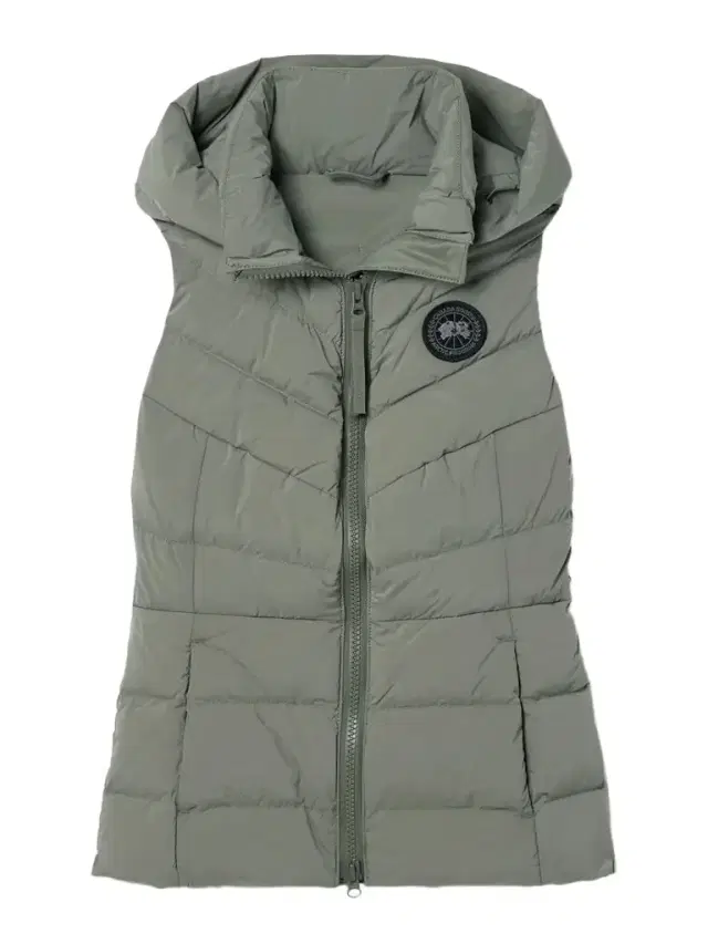 Clair Hooded Quilted Padded Shell Down Vest