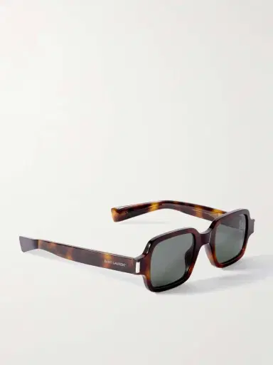 Saint Laurent Eyewear Square-frame Tortoiseshell Acetate Sunglasses | Thumbnail 3