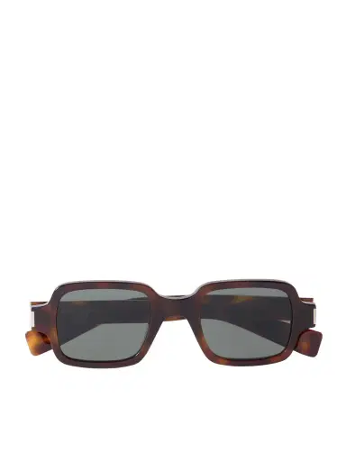 Saint Laurent Eyewear Square-frame Tortoiseshell Acetate Sunglasses | Thumbnail 1