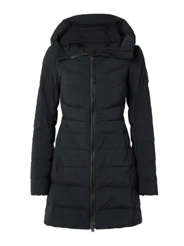 Clair Hooded Quilted Aira Down Coat - x large