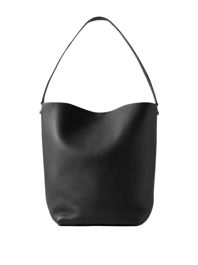 Hook Large Textured-leather Tote