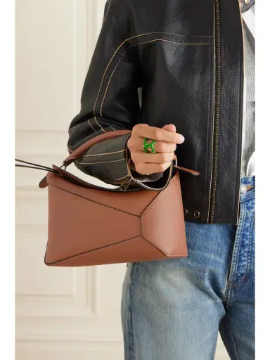Loewe Puzzle Edge Small Textured-leather Shoulder Bag | Thumbnail 6