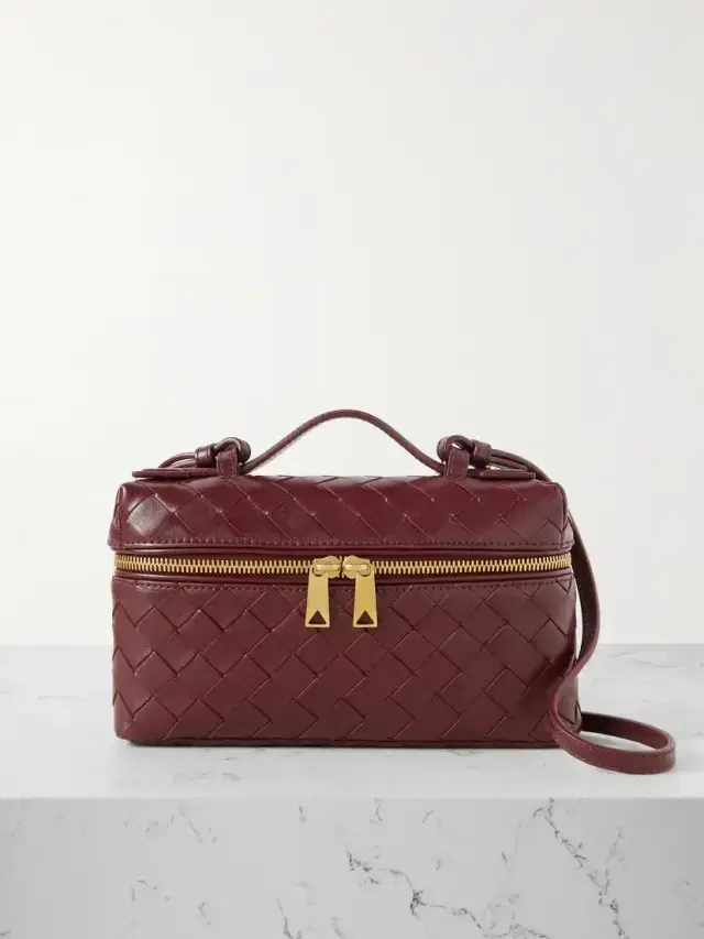 Bang Bang Intrecciato Leather Tote
