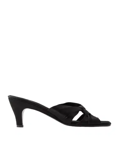 The Row Knotted Satin Mules | Thumbnail 1