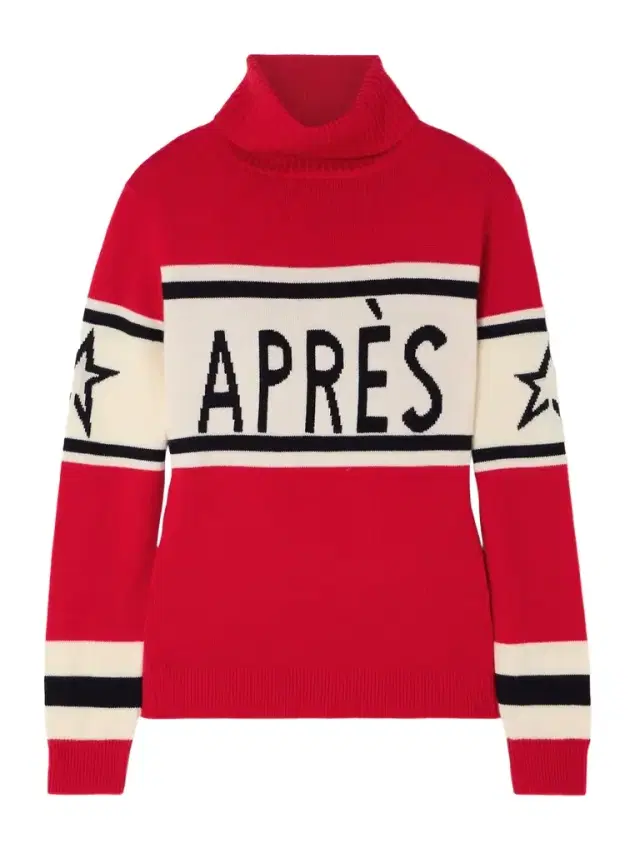 Schild Intarsia Merino Wool Turtleneck Sweater