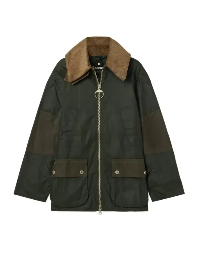 Allerston Corduroy-trimmed Waxed-cotton Jacket - UK 18