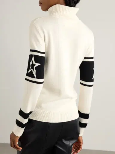 Perfect Moment Schild Intarsia Merino Wool Turtleneck Sweater - x large | Thumbnail 3 Perfect Moment Schild Intarsia Merino Wool Turtleneck Sweater - x large | Thumbnail 3