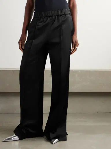 Jil Sander Satin Wide-leg Pants | Thumbnail 3