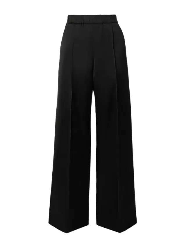 Satin Wide-leg Pants