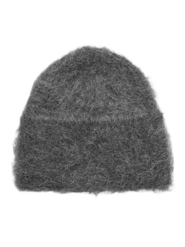 Brushed Alpaca-blend Beanie