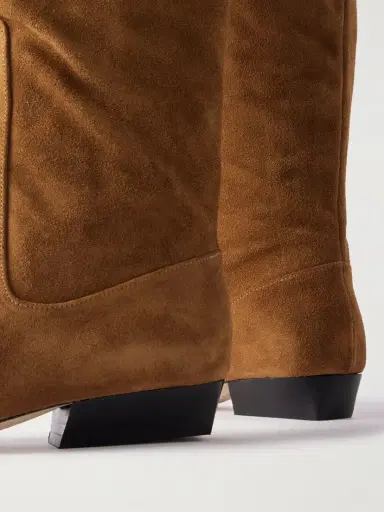 Staud Wally Suede Knee Boots | Thumbnail 4