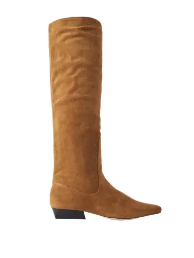 Staud Wally Suede Knee Boots | Thumbnail 1