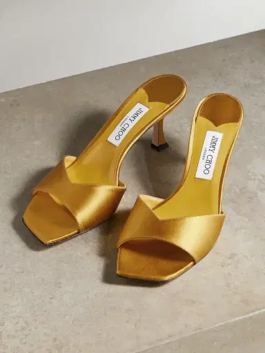 Jimmy Choo Skye 70mm Satin Mules | Thumbnail 5 Jimmy Choo Skye 70mm Satin Mules | Thumbnail 5