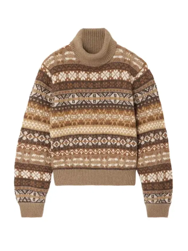 Loro Piana Scopello Striped Cashmere, Alpaca And Wool-blend Jacquard Turtleneck Sweater
