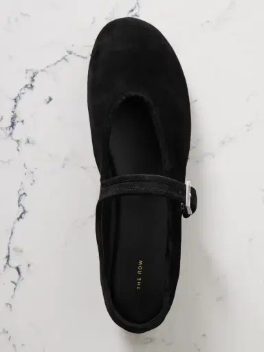 The Row Boheme Suede Mary Jane Flats | Thumbnail 5