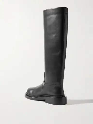 Jil Sander Leather Knee Boots | Thumbnail 3