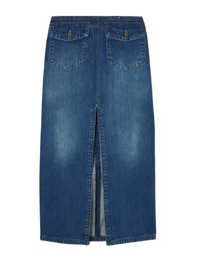 Chloé Organic Denim Midi Skirt | Thumbnail 1