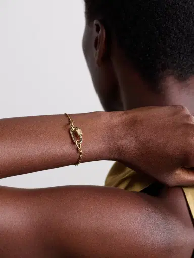 Marla Aaron True Lover's Knot 14-karat Gold Bracelet | Thumbnail 2