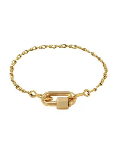 Marla Aaron True Lover's Knot 14-karat Gold Bracelet | Thumbnail 1