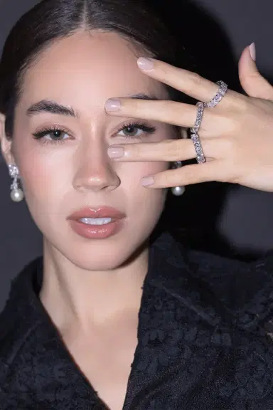 FANTASIA by DESERIO 4 Prong Eternity Band | Thumbnail 4