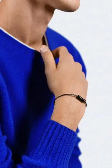 LE GRAMME 5g Polished Black Cerarmic Cable Bracelet | Thumbnail 2 LE GRAMME 5g Polished Black Cerarmic Cable Bracelet | Thumbnail 2