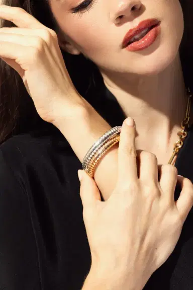 SIDNEY GARBER 75th Anniversary Single Rolling Bracelet | Thumbnail 2