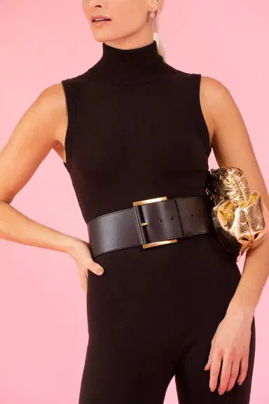 Michael Kors Collection 80MM Waist Belt | Thumbnail 4