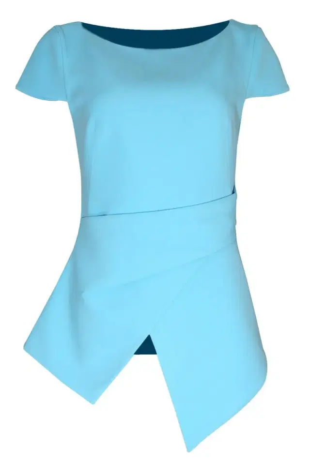 Agave Boatneck Cap Sleeve Top Agave Boatneck Cap Sleeve Top