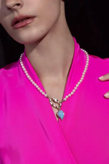 Marla Aaron Akoya Pearl Necklace | Thumbnail 4