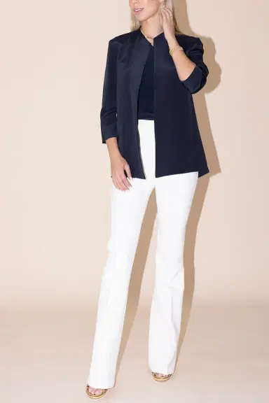 Safiyaa Alexa Pant - Ivory | Thumbnail 2 Safiyaa Alexa Pant - Ivory | Thumbnail 2