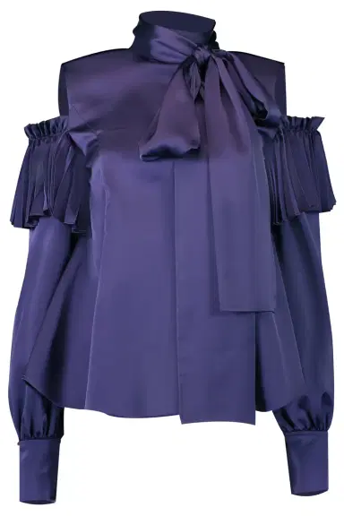 ADEAM Ashlee Cold Shoulder Top | Thumbnail 1