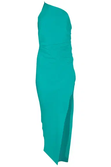 THE SEI Asymmetric Gathered Wrap Dress | Thumbnail 1