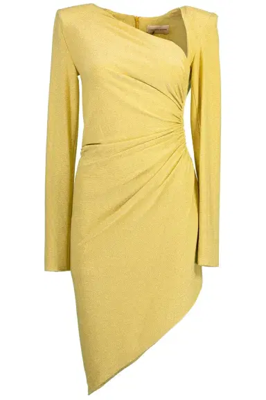 Alexandre Vauthier Asymmetric Long Sleeve Dress | Thumbnail 1