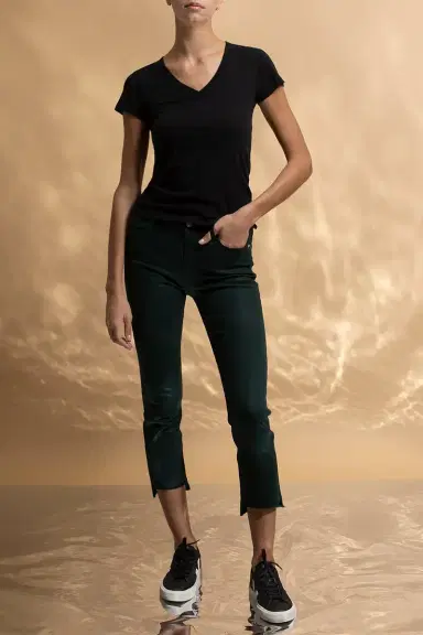 L'Agence Becca Tee - Black | Thumbnail 3