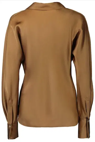 Vince Bias Long Sleeve Blouse | Thumbnail 5